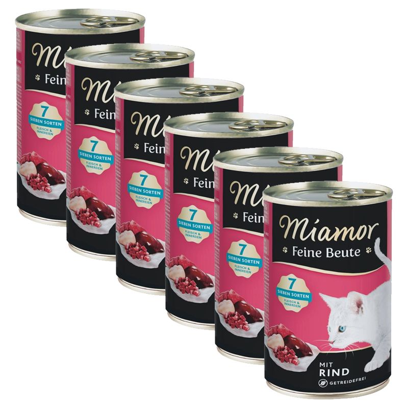 Miamor Feine Beute s goveđinom 6 x 400 g