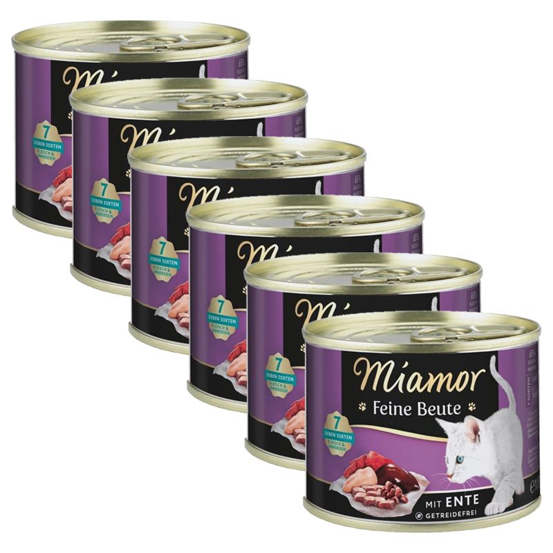 Miamor Feine Beute s patkom 6 x 185 g