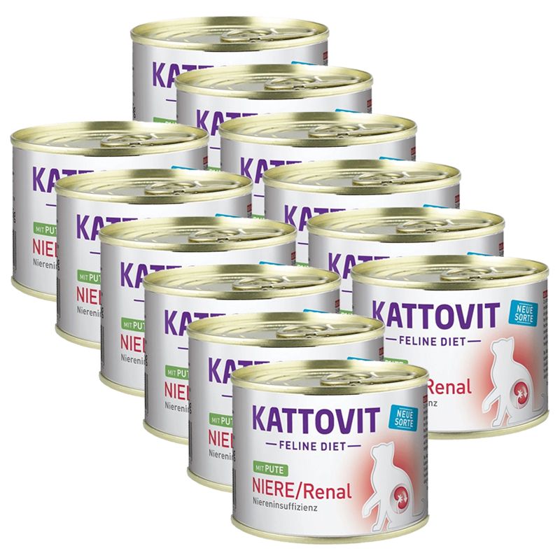 Kattovit Niere / Renal konzerva za bubrege purica 12 x 185 g