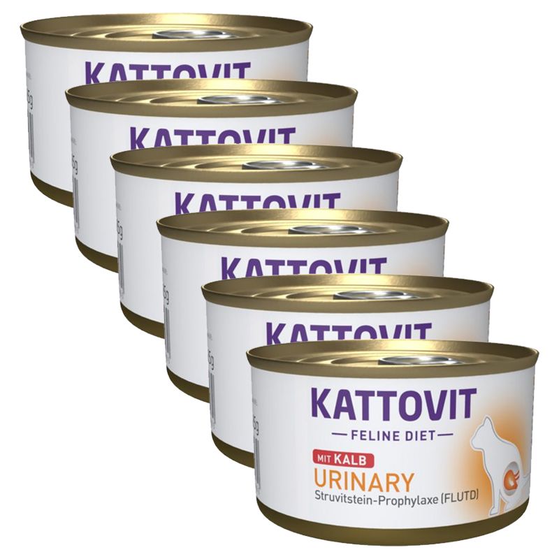 Kattovit Urinary konzerva teleća 6 x 85 g