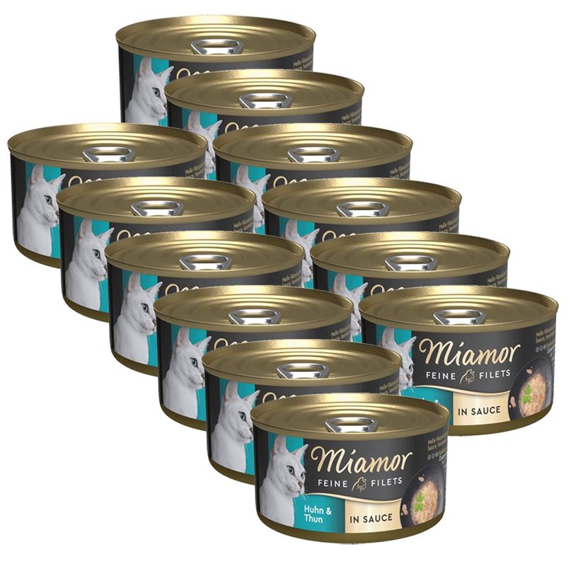 Miamor Feine Filets In Sauce piletina & tuna 12 x 85 g