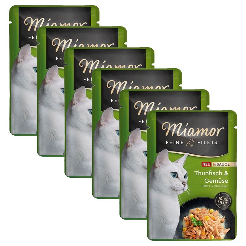 Miamor Feine Filets in Sauce tuna & povrće 6 x 100 g