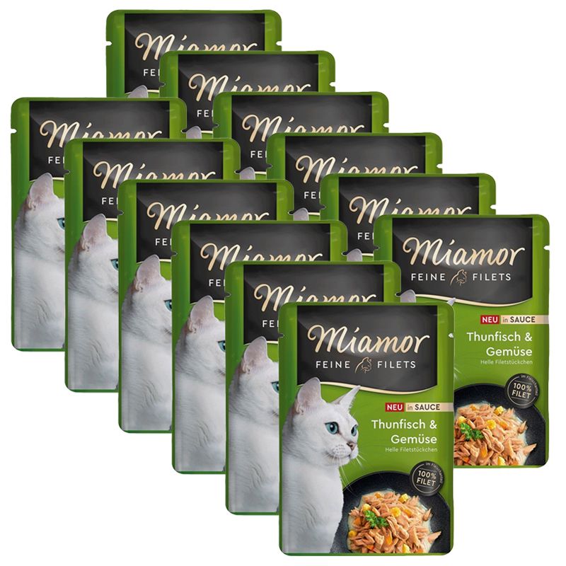 Miamor Feine Filets in Sauce tuna & povrće 12 x 100 g