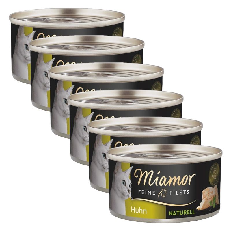 Miamor Feine Filets Naturell piletina 6 x 80 g