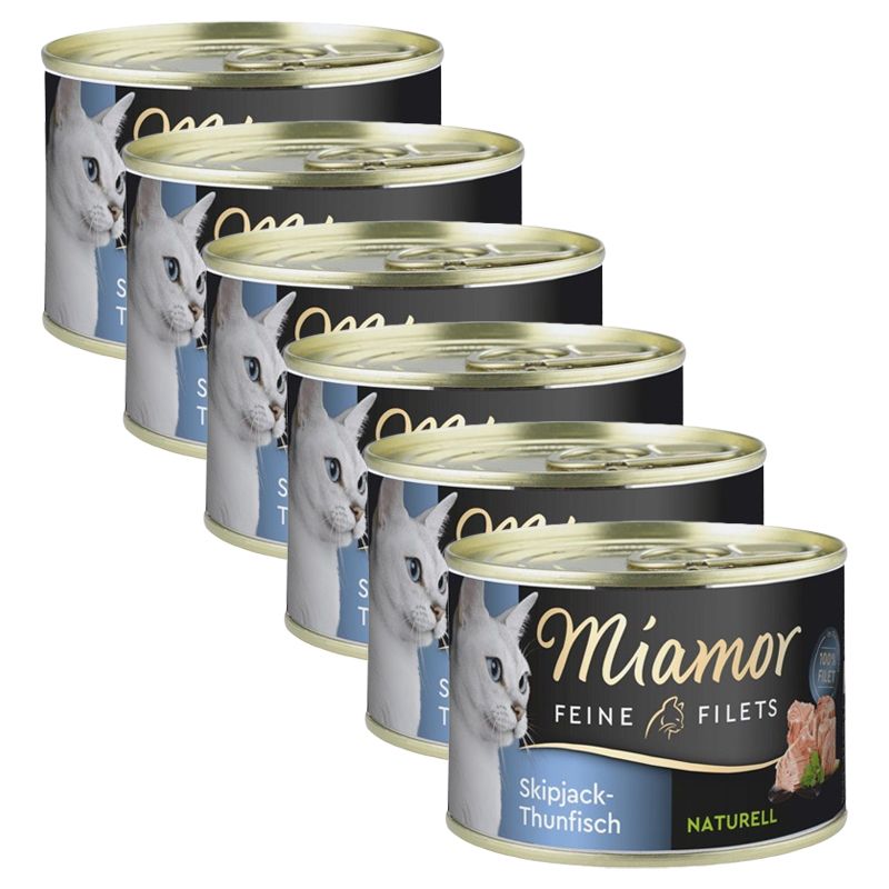 Miamor Feine Filets Naturell tuna 6 x 156 g