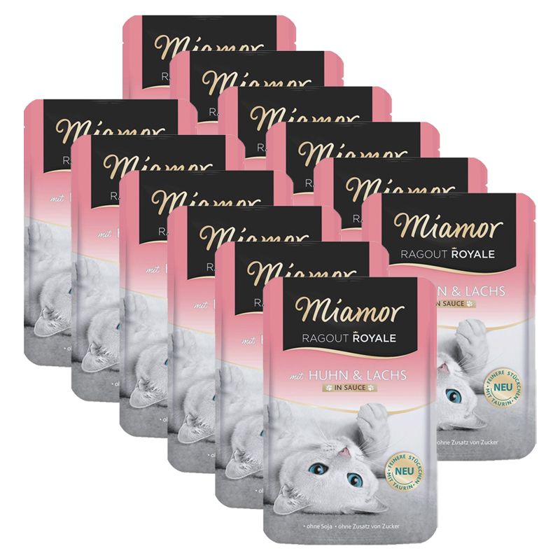 MIAMOR Ragout Royal piletina i losos u umaku 12 x 100 g