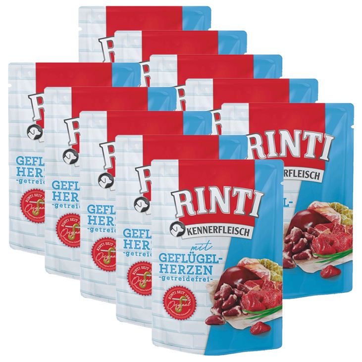 Konzerva RINTI s pilećim srcima 10 x 400 g