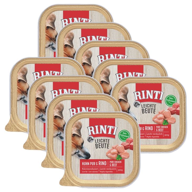 Posudica RINTI Leichte Beute piletina i govedina 9 x 300 g