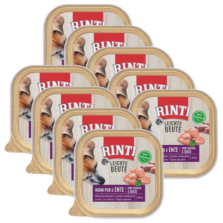 Posudica RINTI Leichte Beute piletina & patka 9 x 300 g