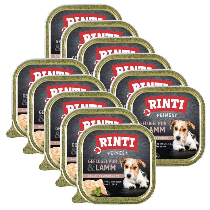 Posudica RINTI FEINEST perad i janjetina 11 x 150 g