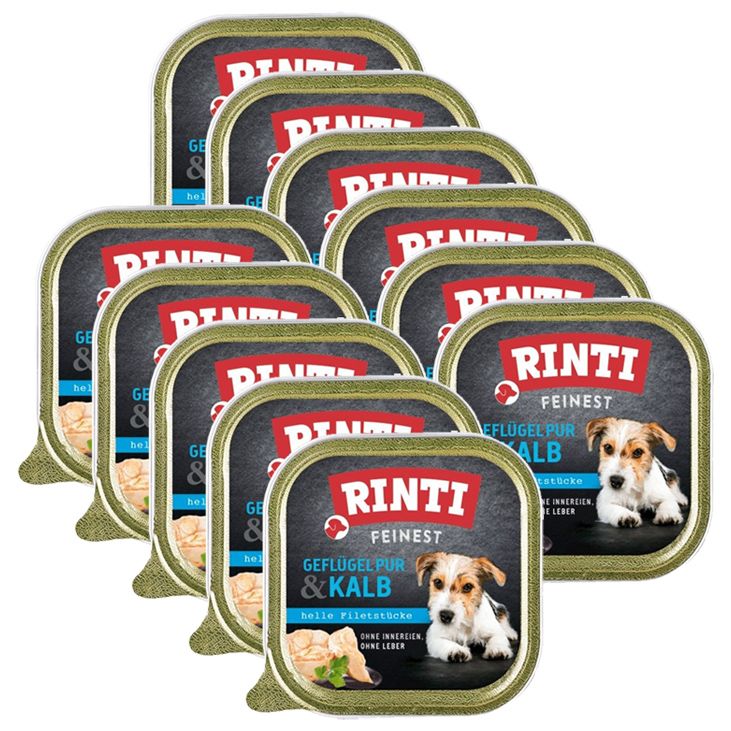 Posudica RINTI FEINEST perad i teletina 11 x 150 g