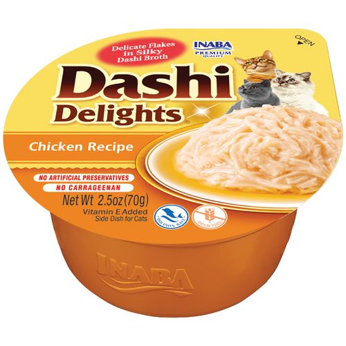 Inaba Dashi Delights cat Piletina 70 g posudica