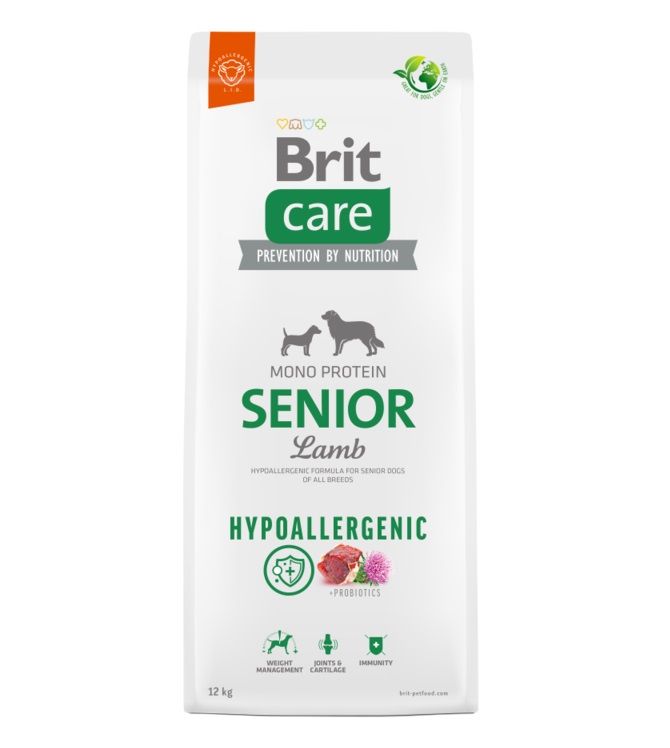 Brit Care Dog Hypoallergenic Senior Lamb 12 kg