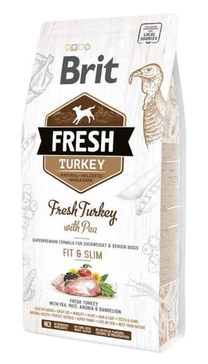 Brit Fresh Turkey with Pea Adult Fit & Slim 2,5 kg