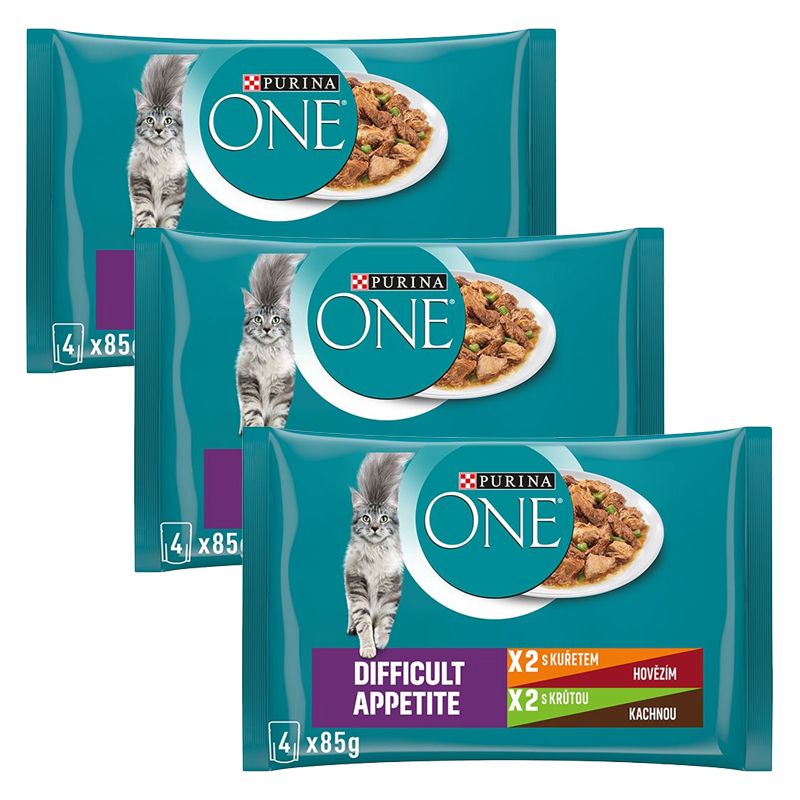 PURINA ONE Difficult Appetite 12 x 85 g