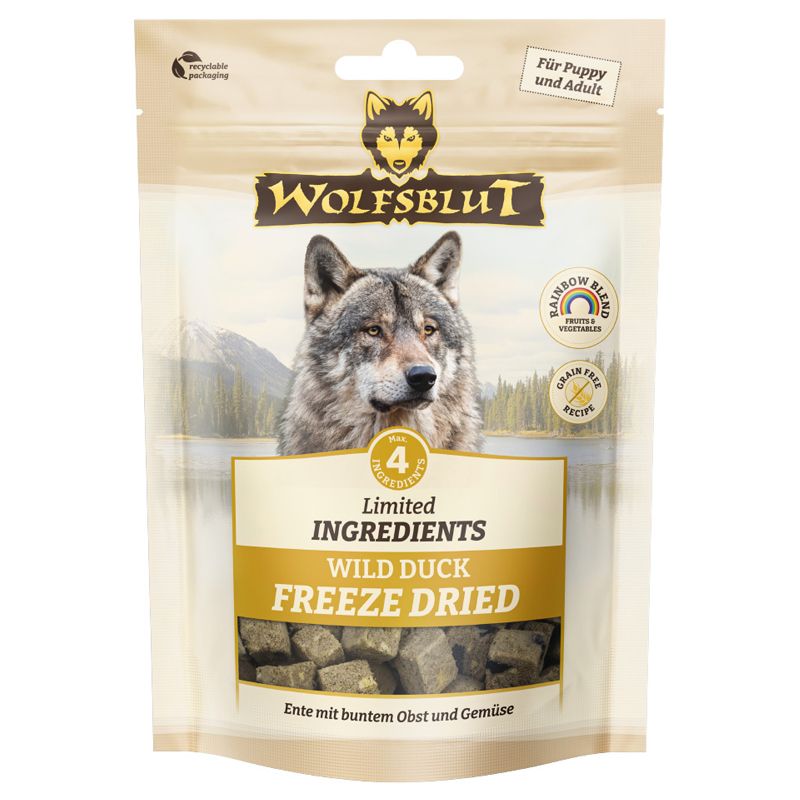 WOLFSBLUT Ograničeni sastojci sušena divlja patka 40 g