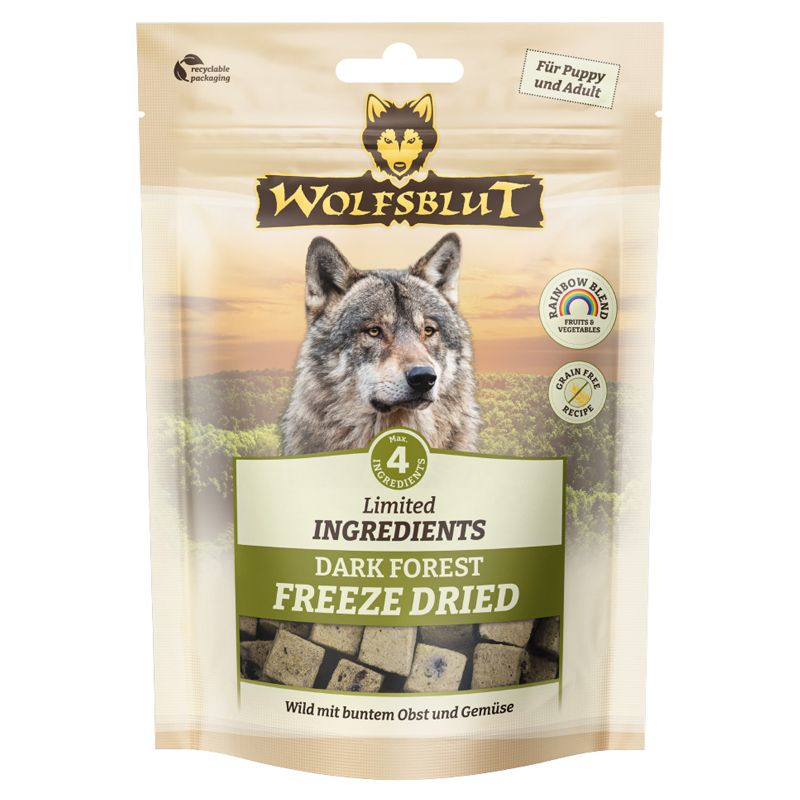 WOLFSBLUT Ograničeni Sastojci Sušeni Mrazom Tamna Šuma 40 g