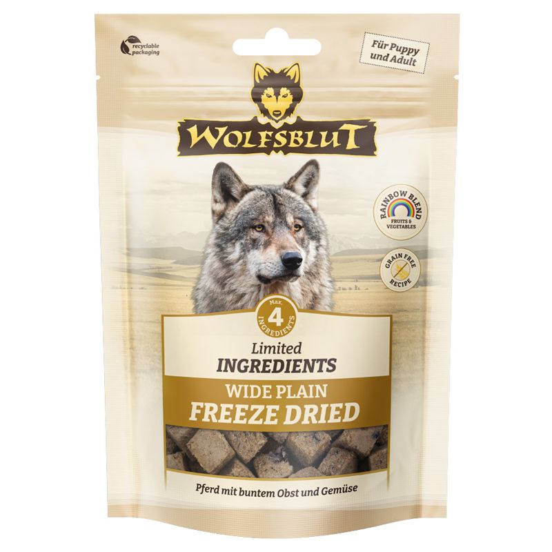 WOLFSBLUT Ograničeni Sastojci Sušeni Smrznuti Wide Plain 40 g