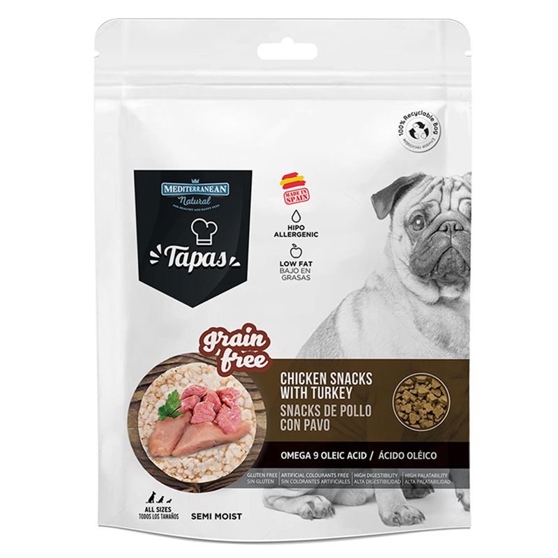 MEDITERRANEAN NATURAL Tapas piletina & puretina 150 g