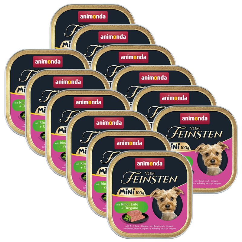 Animonda Vom Feinsten Adult Mini - govedina, patka i origano 12 x 100 g