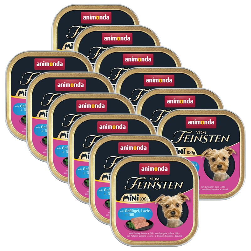 Animonda Vom Feinsten Adult Mini - chicken, salmon and dill 12 x 100 g