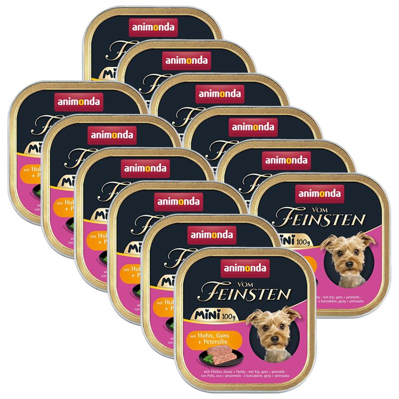 Animonda Vom Feinsten Adult Mini - piletina, guska i peršun 12 x 100 g