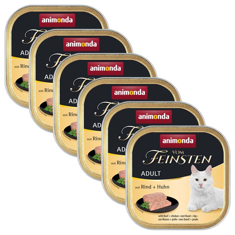 Animonda Vom Feinsten Adult - Govedina i piletina 6 x 100 g