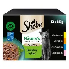 Sheba Natures Collection Konzervice mje&scaron;oviti izbor u umaku 12 x 85 g