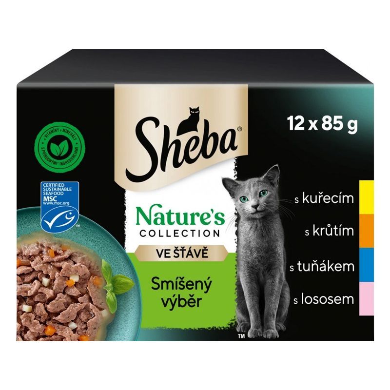 Sheba Natures Collection Konzervice mješoviti izbor u umaku 12 x 85 g