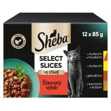 Sheba Select Slices Konzervice Sočan izbor 12 x 85 g