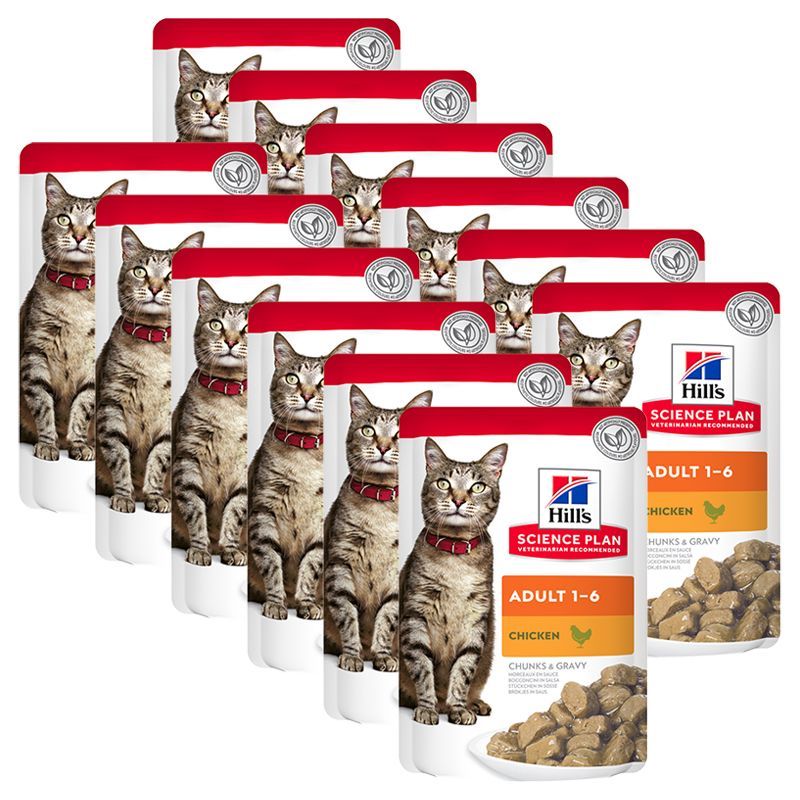 Hill's Science Plan konzerva za odrasle mačke s piletinom 12 x 85 g