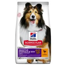 Hill's Science Plan Sensitive Stomach & Skin za odrasle pse s piletinom 2,5 kg