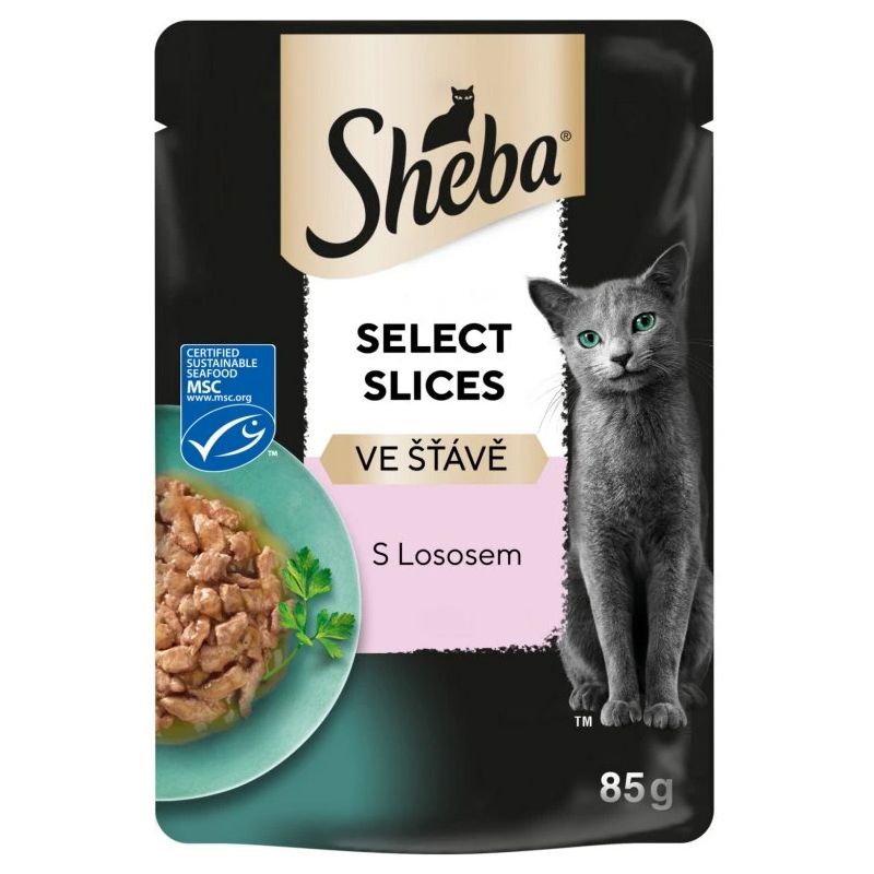 Sheba Select Slices vrećica s lososom u umaku 85 g