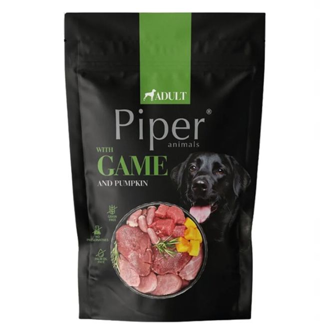 Konzerva Piper Adult s divljači i bundevom 500 g