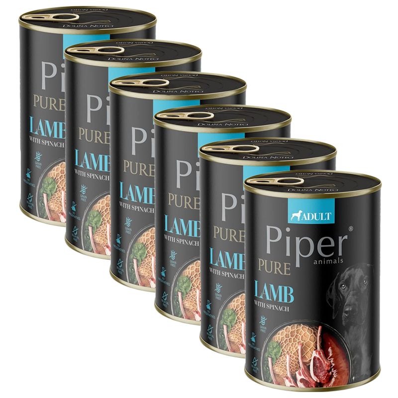 Konzerva Piper Pure s janjetinom i špinatom 6 x 400 g