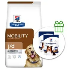 Hill's Prescription Diet j/d Granule za njegu zglobova za pse 16 kg + 2x poslastice BESPLATNO