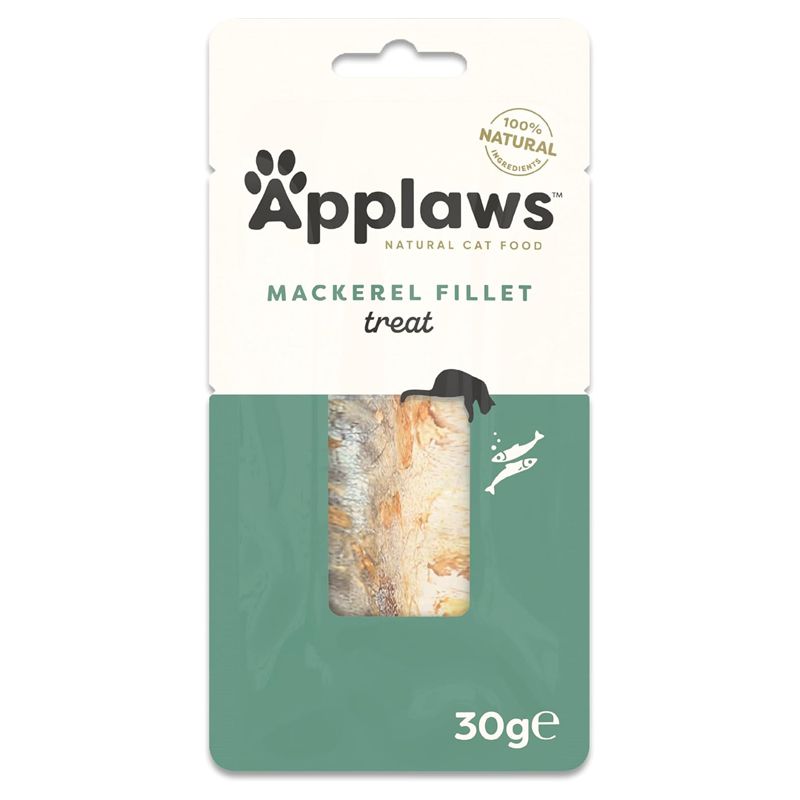 Applaws Pochčina za mačke, skuša 30 g