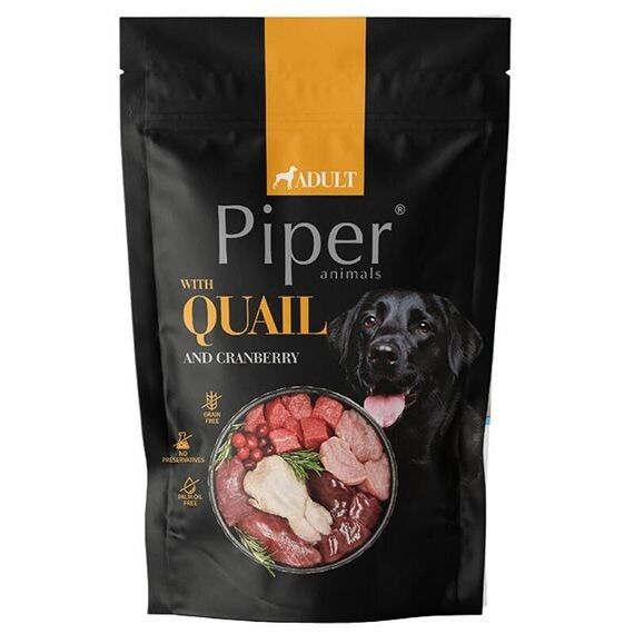 Konzerva Piper Adult s prepelicom i brusnicama 500 g
