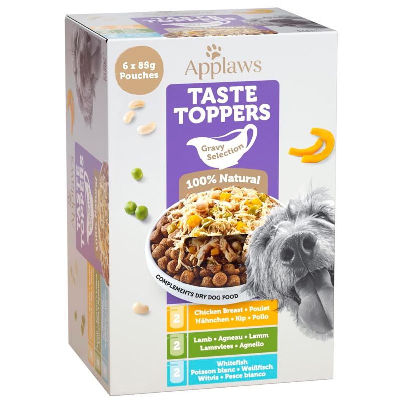 Applaws Dog Taste Toppers Gravy Selection konzervi 6 x 85 g