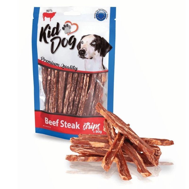 Kid Dog Goveđi odrezak u trakama 80 g