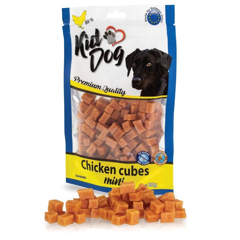 Kid Dog Mini pileće kocke 80 g