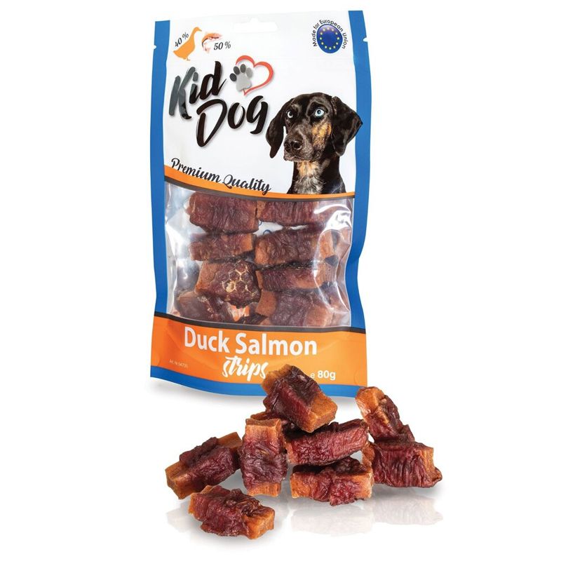 Kid Dog Piletina s lososom 80 g