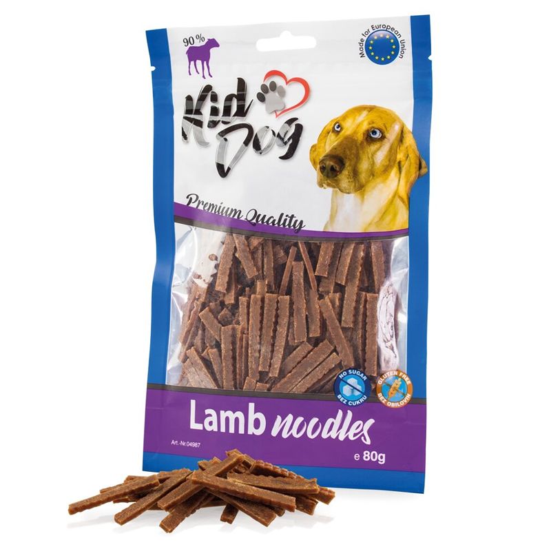 Kid Dog Janjetina rezanci 80 g
