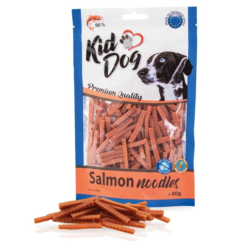 Kid Dog Lososovi rezanci 80 g