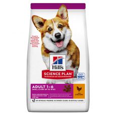 Hill's Science Plan suho krmivo za odrasle pse malih pasmina s piletinom 6 kg