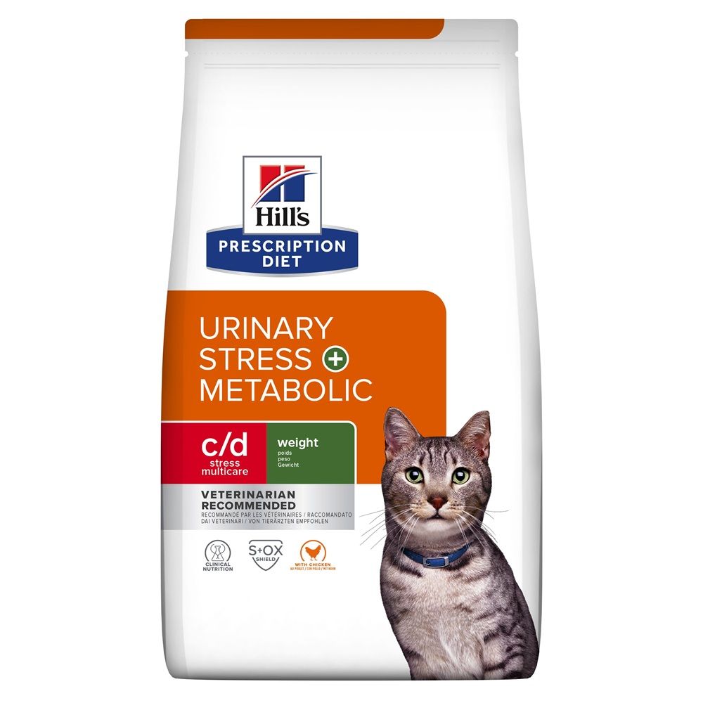 Hill's Prescription Diet c/d Stress + Metabolic Urinarni sustav za mačke 3 kg