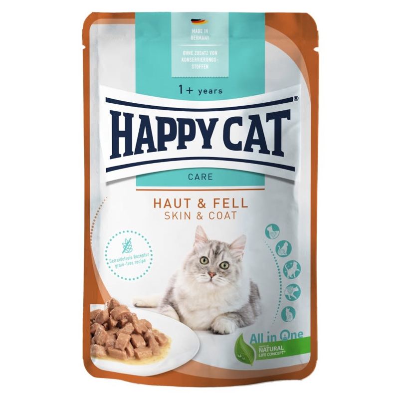 Kapsica Happy Cat Care Koža & Srsť 85 g