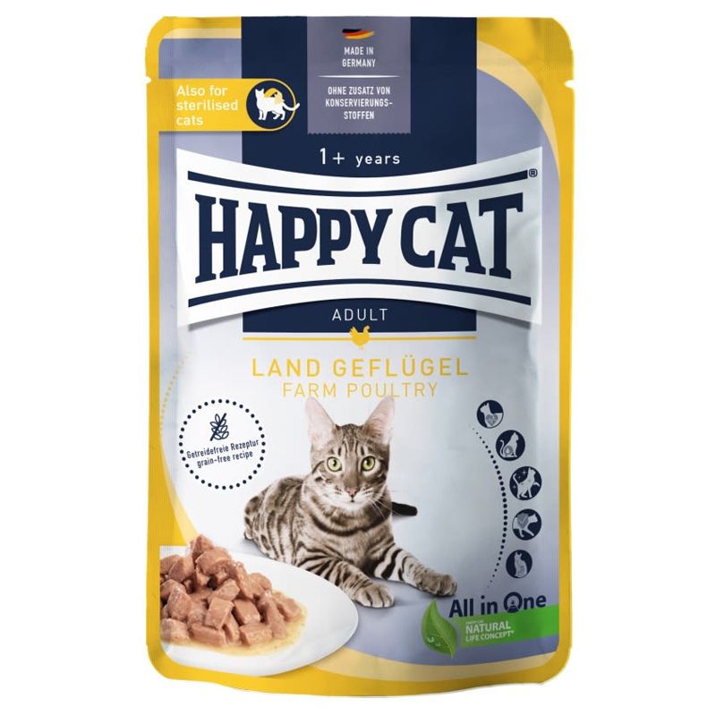 Kapsica Happy Cat Culinary Land Piletina 85 g