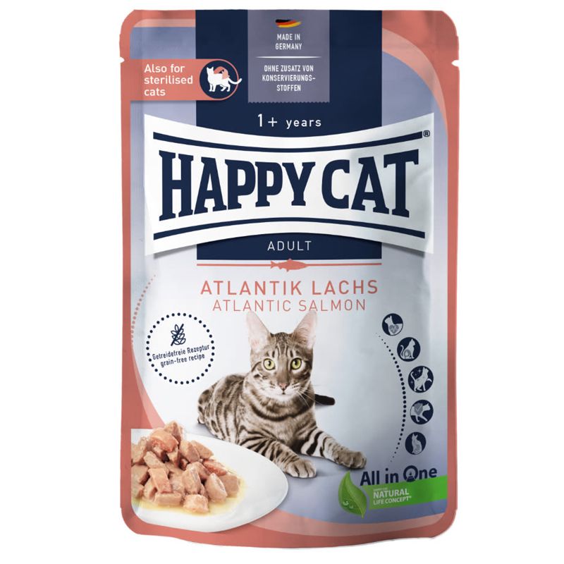 Kapsica Happy Cat Culinary Atlantik Losos 85 g
