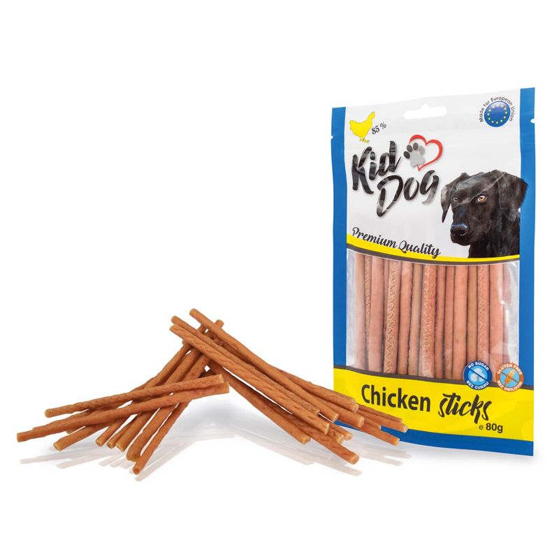 Kid Dog pileće štapiće ekstra tanke 80 g